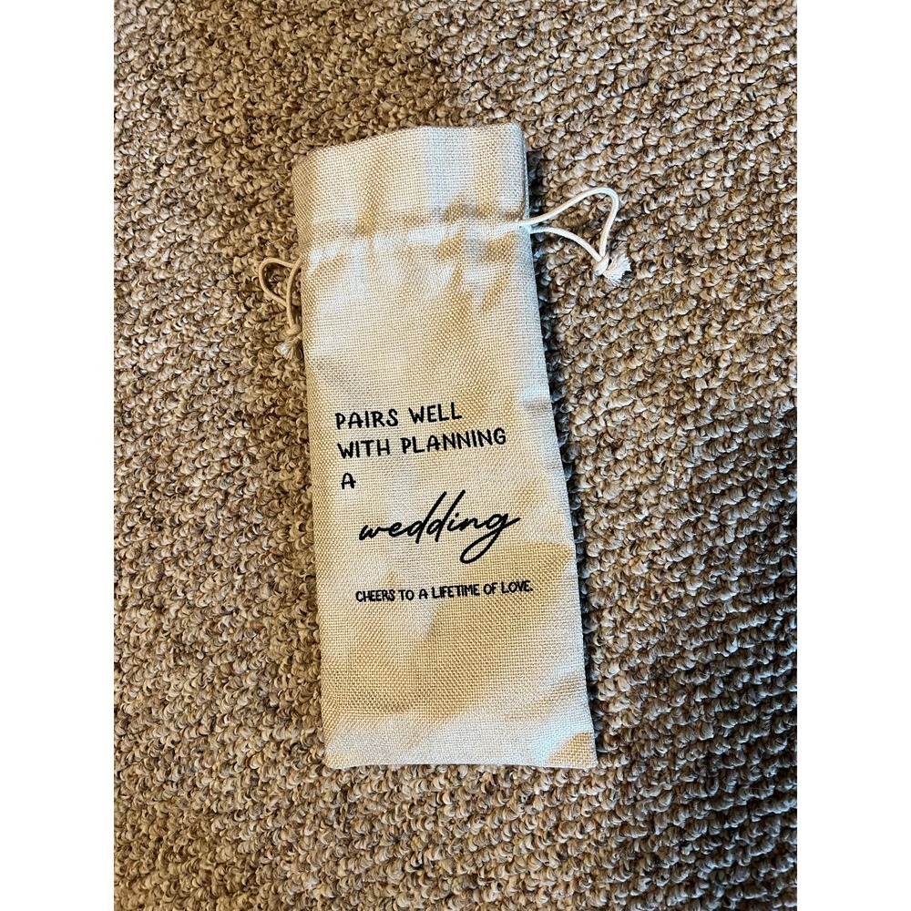 Wedding Wine Bag